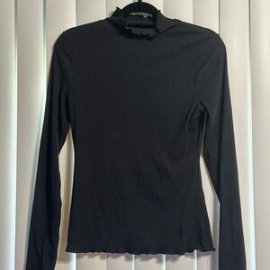 SO Black Long Sleeve Women's Top